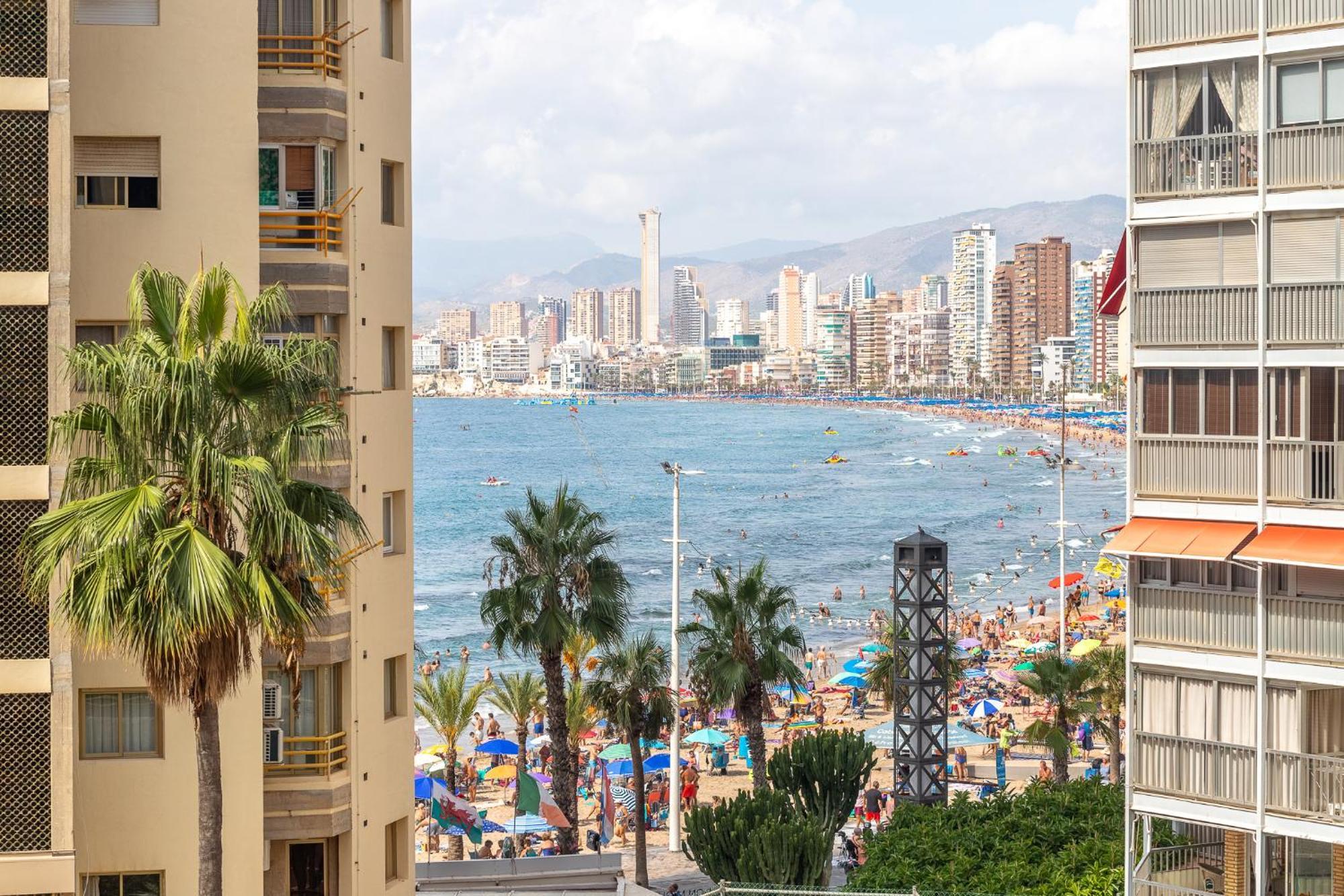 Apartamento Frente Al Mar Benidorm Exteriör bild